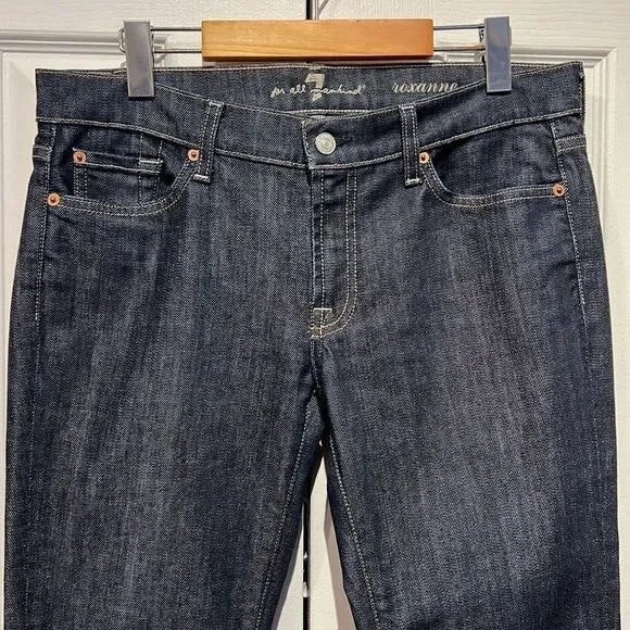 7 For All Mankind “Roxanne” Jeans Size 31 - Picture 2 of 13